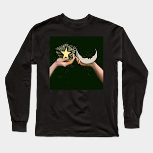 Star and moon Long Sleeve T-Shirt